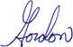 Gordon Bizar Signature